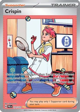 Crispin (171/131) Holofoil [SV: Prismatic Evolutions]