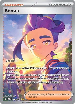 Kieran (174/131) Holofoil [SV: Prismatic Evolutions]