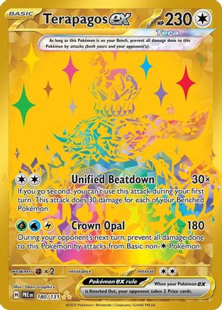 Terapagos ex (180/131) Holofoil [SV: Prismatic Evolutions]