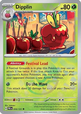Dipplin (010/131) (Poke Ball Pattern) Holofoil [SV: Prismatic Evolutions]