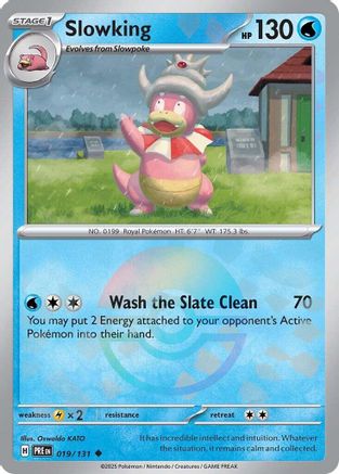 Slowking (019/131) (Poke Ball Pattern) Holofoil [SV: Prismatic Evolutions]
