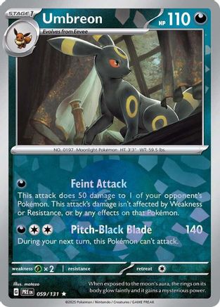 Umbreon (059/131) (Poke Ball Pattern) Holofoil [SV: Prismatic Evolutions]