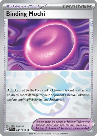 Binding Mochi (095/131) (Poke Ball Pattern) Holofoil [SV: Prismatic Evolutions]