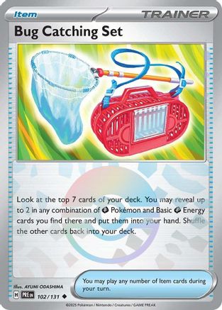 Bug Catching Set (102/131) (Poke Ball Pattern) Holofoil [SV: Prismatic Evolutions]