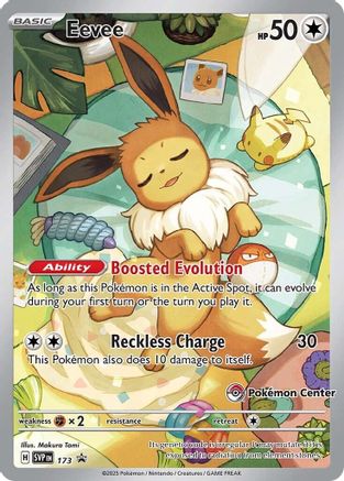 Eevee (Pokemon Center Exclusive) (SVP173) Holofoil [SV: Scarlet & Violet Promo Cards]