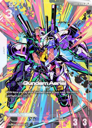 Gundam Aerial (R+) (GD01-070) Holofoil [Edition Beta]