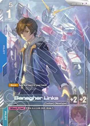 Banagher Links (U+) (GD01-088) Holofoil [Edition Beta]