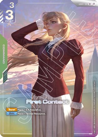 First Contact (U+) (GD01-107)  [Edition Beta]
