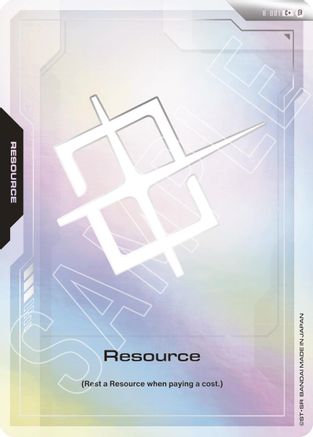 Resource (C+) (R-001) Holofoil [Edition Beta]