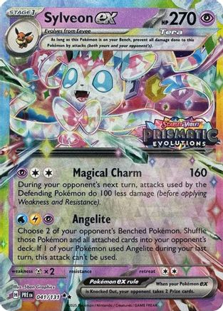 Sylveon ex - 041/131 (Prismatic Evolutions Stamp) (41) Holofoil [Miscellaneous Cards & Products]