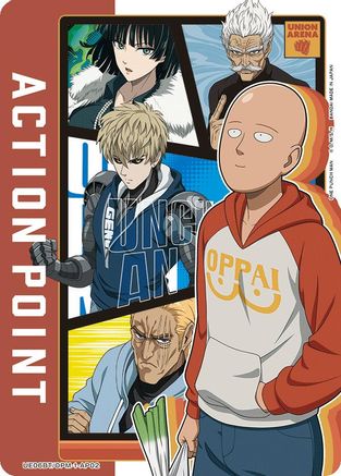 Action Point Allowance Action Point Card (AP02) (UE06BT/OPM-1-AP02) - UE06BT One Punch Man Fo ...