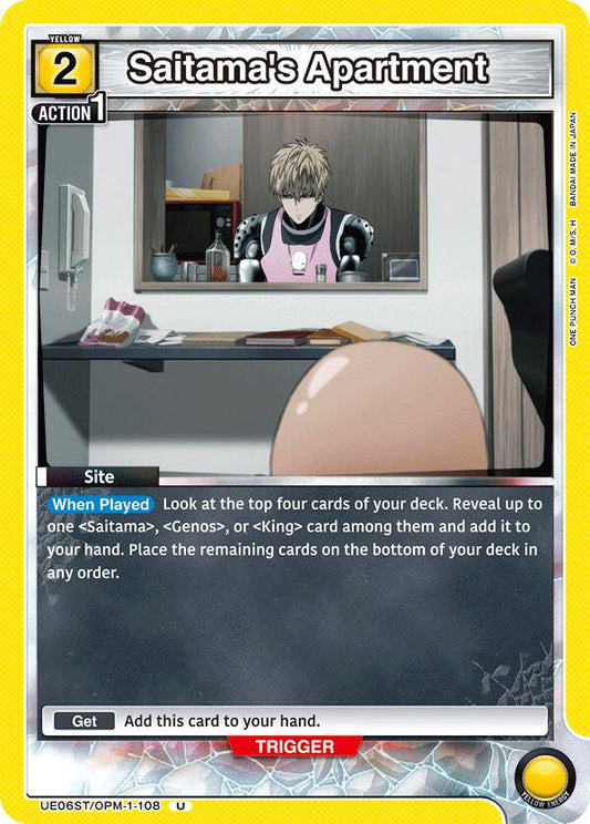 Saitama's Apartment [UE06ST - UE06ST/OPM-1-108]