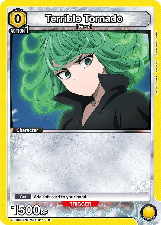 Terrible Tornado (011) (Box Topper Foil) [UE06BT - UE06BT/OPM-1-011]