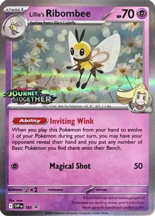 Lillie's Ribombee (SVP183) [SV09: Journey Together]