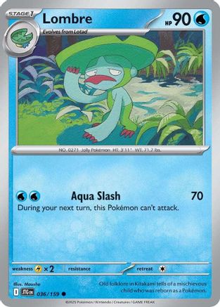 Lombre (36) Reverse Holofoil [SV09: Journey Together]