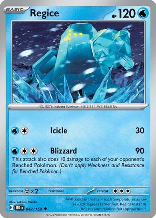 Regice (42)  [SV09: Journey Together]