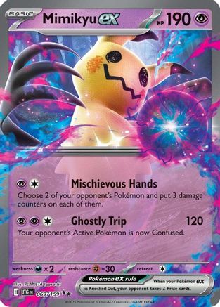 Mimikyu ex (69) Holofoil [SV09: Journey Together]