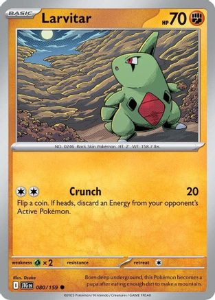 Lavatar (80) Reverse Holofoil [SV09: Journey Together]