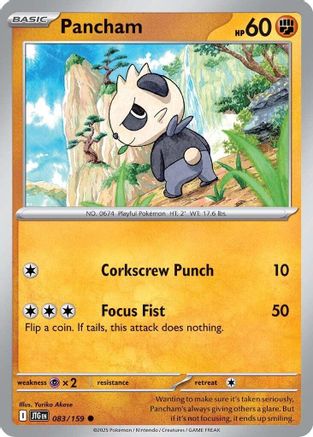 Pancham (083/159) Reverse Holofoil [SV09: Journey Together]
