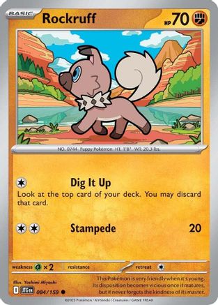 Rockruff (084/159)  [SV09: Journey Together]