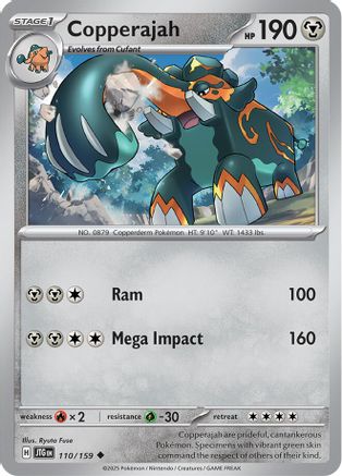 Copperajah (110/159) Reverse Holofoil [SV09: Journey Together]