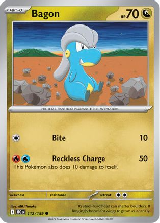 Bagon (112/159)  [SV09: Journey Together]