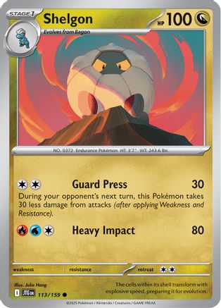 Shelgon (113/159)  [SV09: Journey Together]