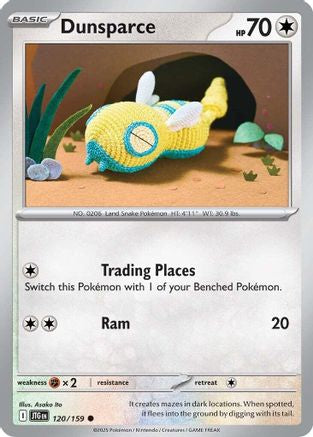 Dunsparce (120)  [SV09: Journey Together]