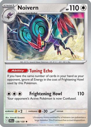 Noivern (128) Holofoil [SV09: Journey Together]