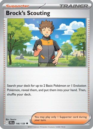 Brock's Scouting - 146/159 [SV09: Journey Together]