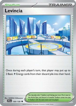 Levincia (150/159) Reverse Holofoil [SV09: Journey Together]