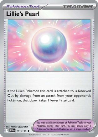 Lillie's Pearl (151/159) Reverse Holofoil [SV09: Journey Together]