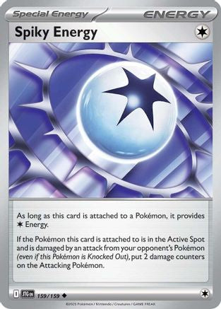 Spiky Energy - 159/159 (159) Reverse Holofoil [SV09: Journey Together]