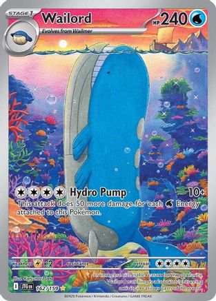 Wailord - 162/159 (162) Holofoil [SV09: Journey Together]