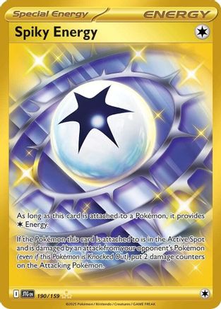Spike Energy - 190/159 (190) Holofoil [SV09: Journey Together]