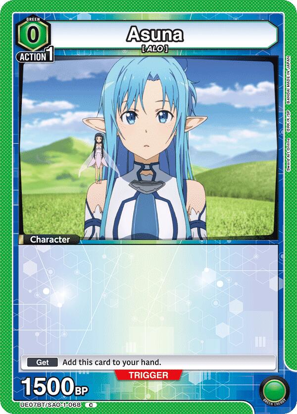 Asuna (068) (Box Topper Foil) [UE07BT - UE07BT/SAO-1-068]
