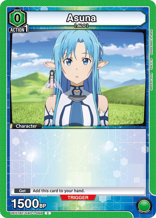 Asuna (068) (Box Topper Foil) [UE07BT - UE07BT/SAO-1-068]