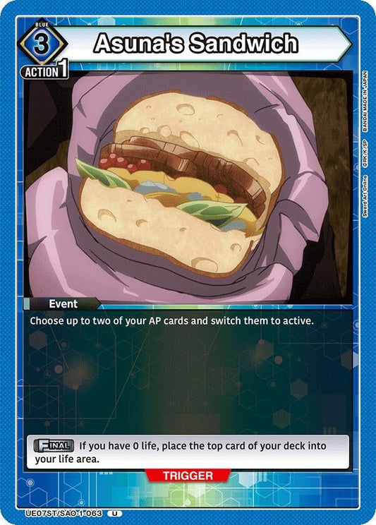 Asuna's Sandwich (UE07ST/SAO-1-063) (UE07ST)