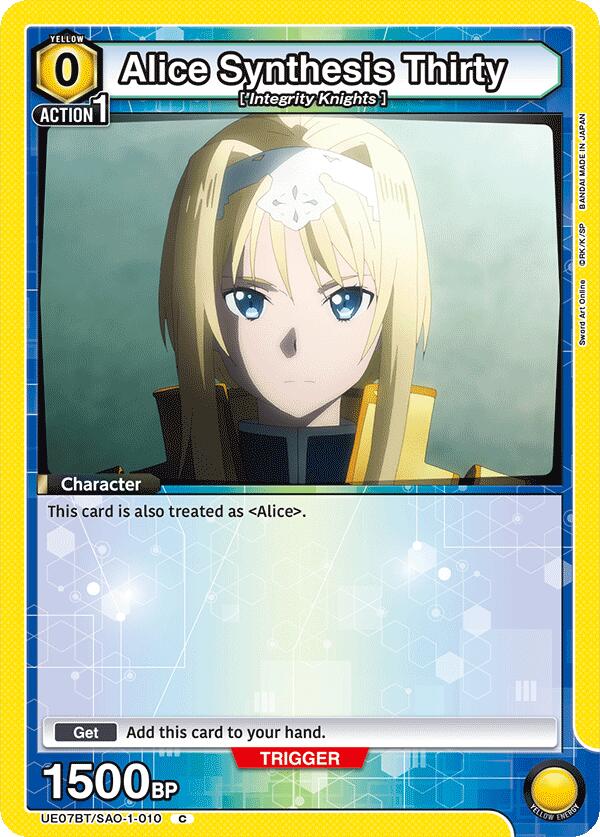 Alice Synthesis Thirty (010) [UE07BT - UE07BT/SAO-1-010]