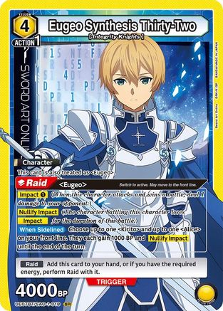 Eugeo Synthesis Thirty-Two (UE07BT/SAO-1-018) - UE07BT Sword Art Online