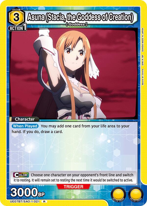 Asuna (Stacia, the Goddess of Creation) (021) [UE07BT - UE07BT/SAO-1-021]