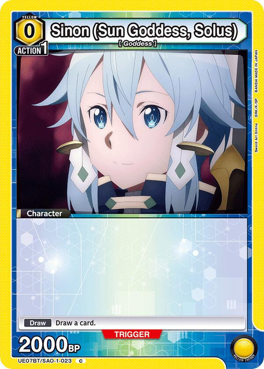 Sinon (Sun Goddess, Solus) (023) [UE07BT - UE07BT/SAO-1-023]