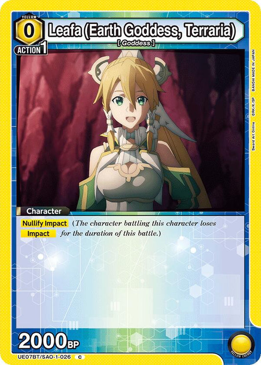 Leafa (Earth Goddess, Terraria) (026) [UE07BT/SAO-1-026]