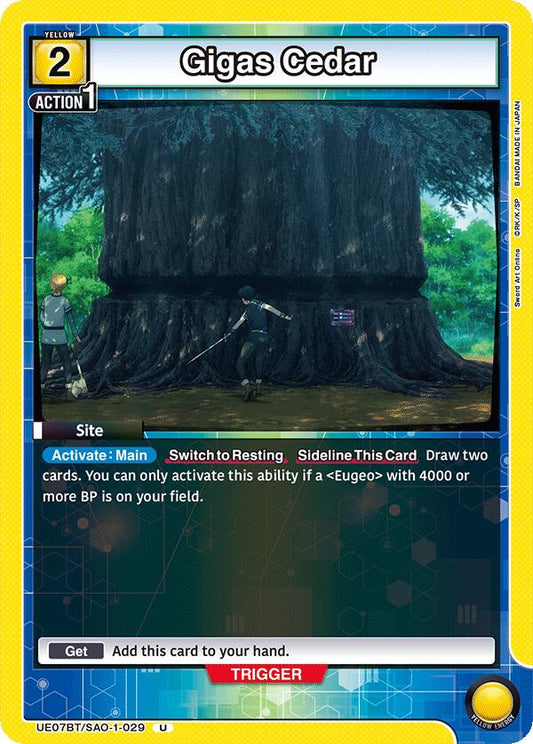 Gigas Cedar [UE07BT - UE07BT/SAO-1-029]