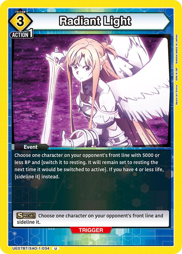 Radiant Light [UE07BT - UE07BT/SAO-1-034]