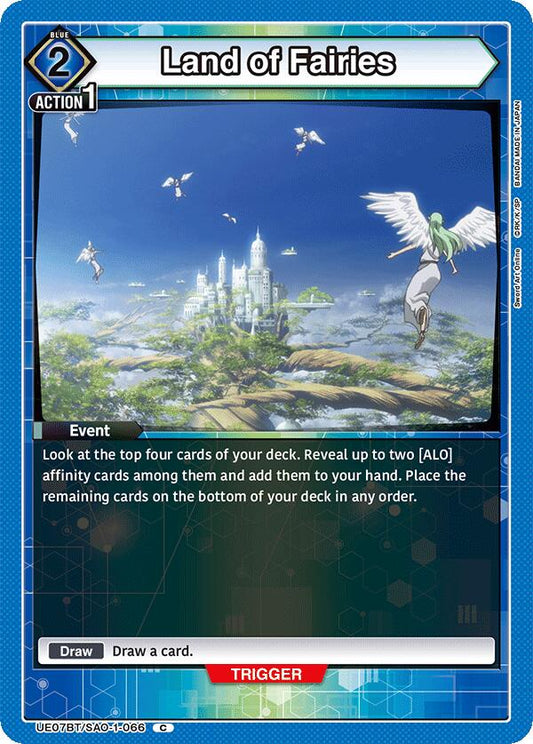 Land of Fairies [UE07BT - UE07BT/SAO-1-066]