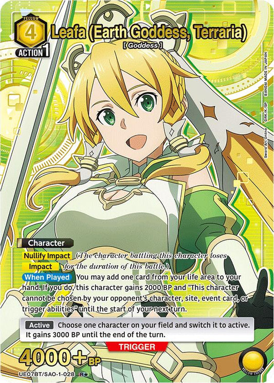 Leafa (Earth Goddess, Terraria) (028) (R*) [UE07BT - UE07BT/SAO-1-028]