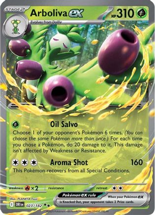 Arboliva ex (23/182) Holofoil [SV10: Destined Rivals]