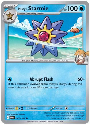 Misty's Starmie (47/182)  [SV10: Destined Rivals]