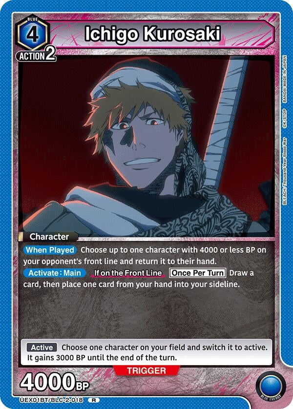 Ichigo Kurosaki (018) (UEX01BT/BLC-2-018) (UEX01BT)
